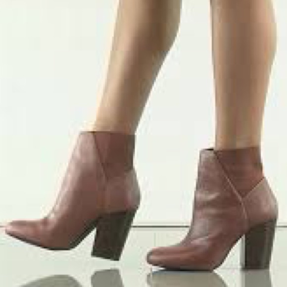 BCBG Cognac Booties - Picture 3 of 14